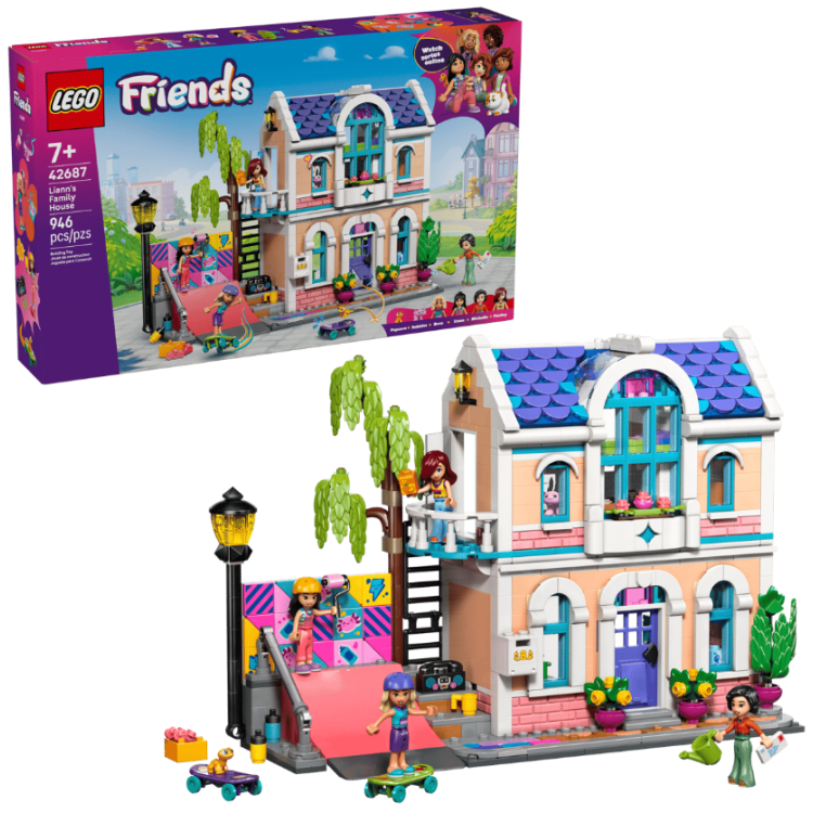 LEGO Friends – Liann a jej rodinný dom